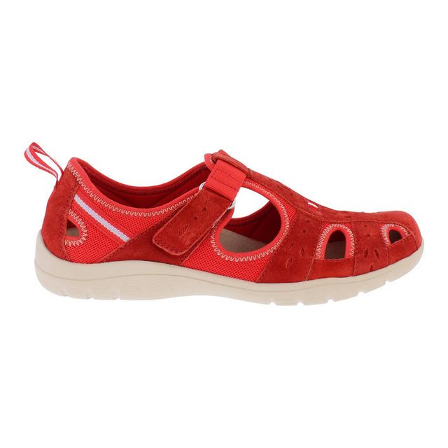 Earth Spirit Closed Toe Sandals - Red suede - 41320/80 CLEVELAND 01